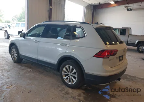 2018 Volkswagen Tiguan 2.0T Se/2.0T Sel z USA, uszkodzony, nr VIN 3VV2B7AX2JM087939